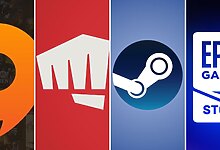 Steam, Riot Games, EA Origin, and Epic Games