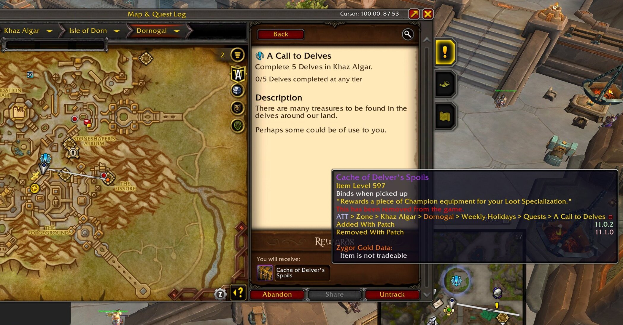 WoW Weekly Quests