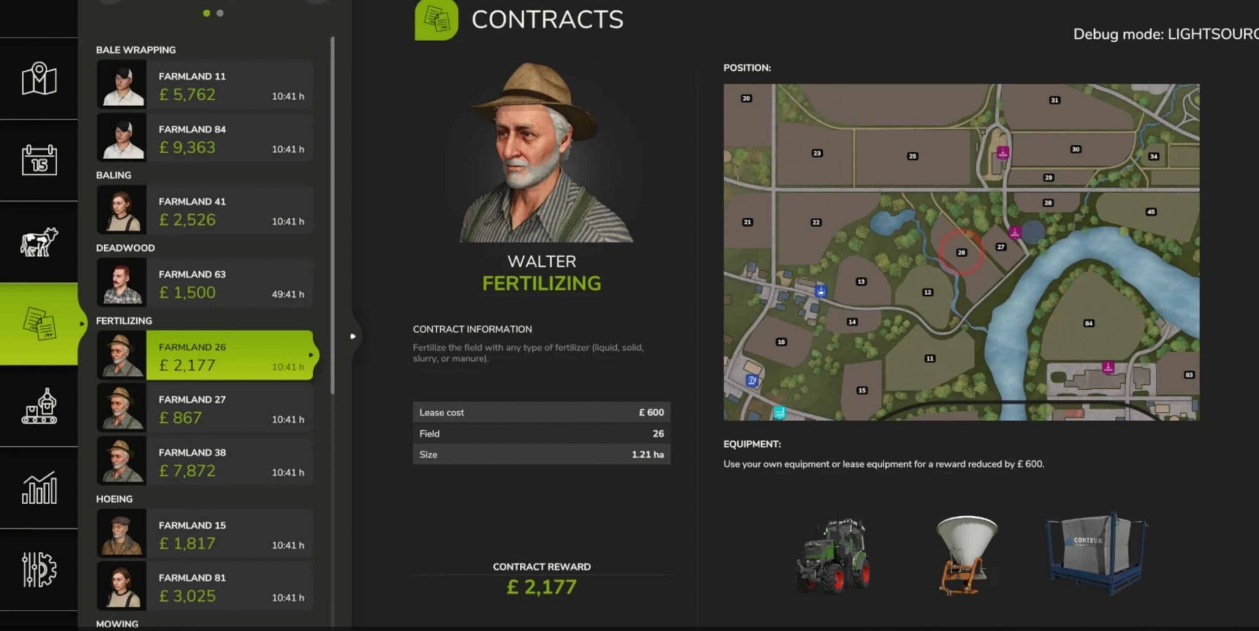 Farming Simulator 25 Contracts