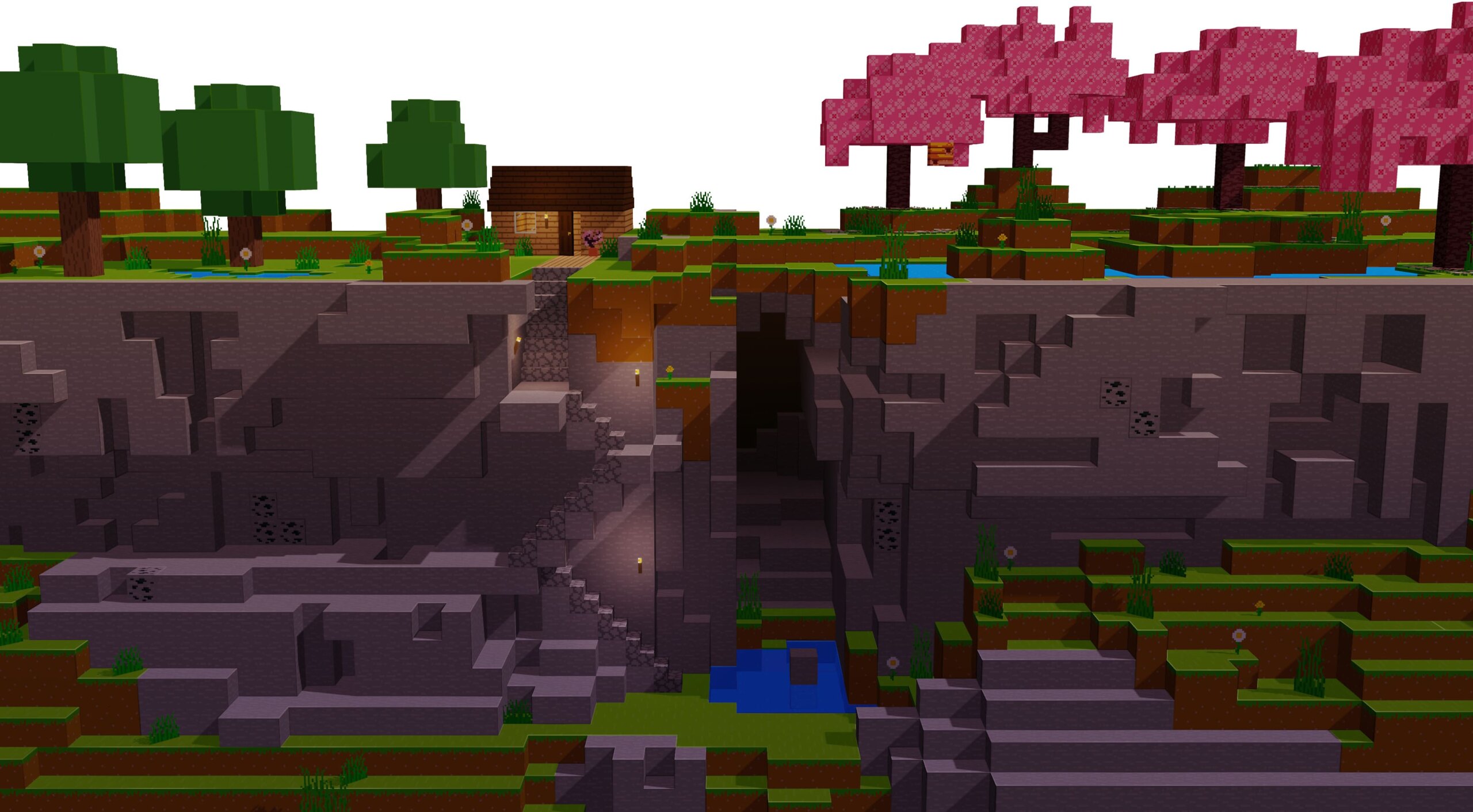 Popularized by content creation | Source: Minecraft