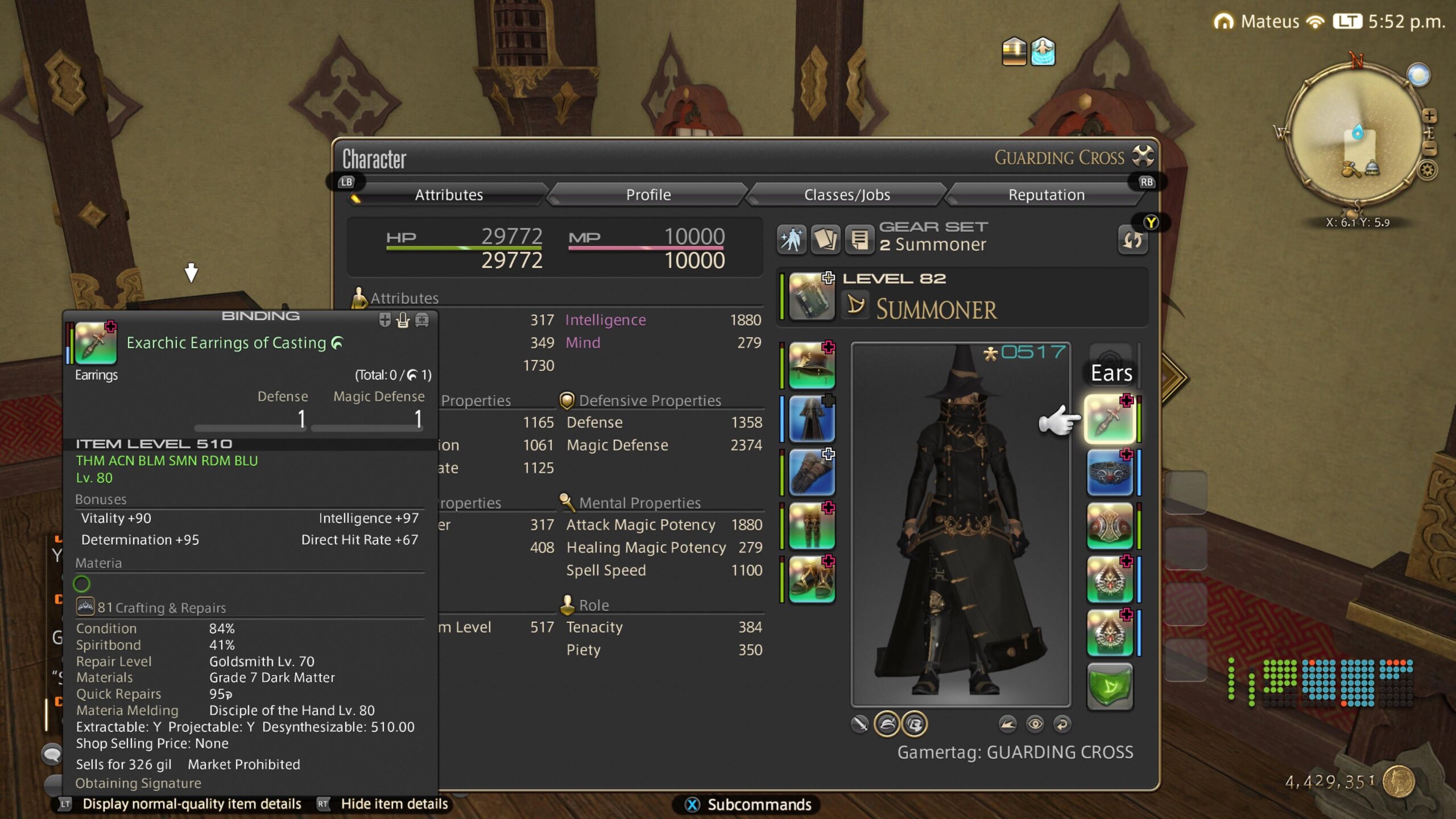 Test the build in real-time | Source: u/GuardingxCross