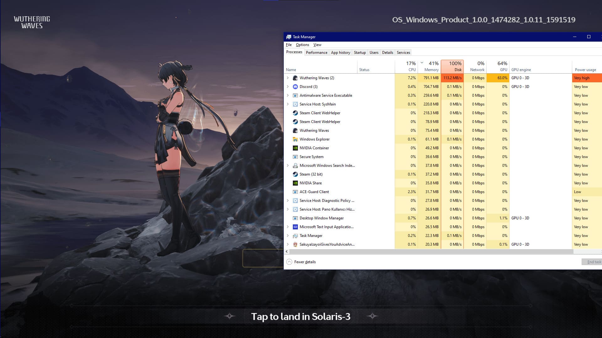 WuWa on HDD is a nightmare | Source: u/anafencocuk3169