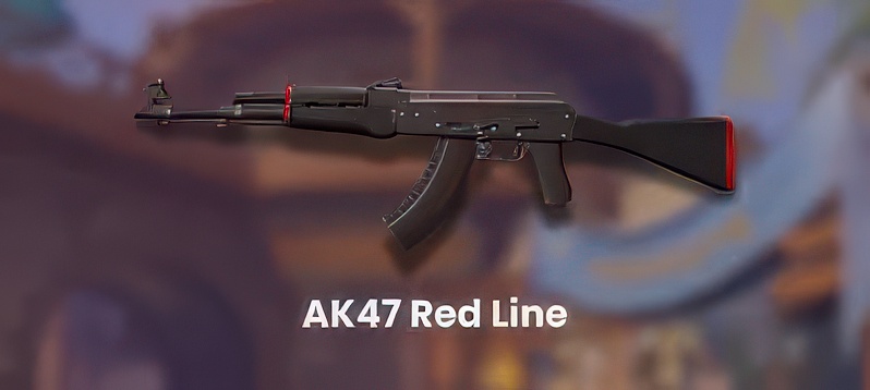 CS2 AK47 Red Line Skin