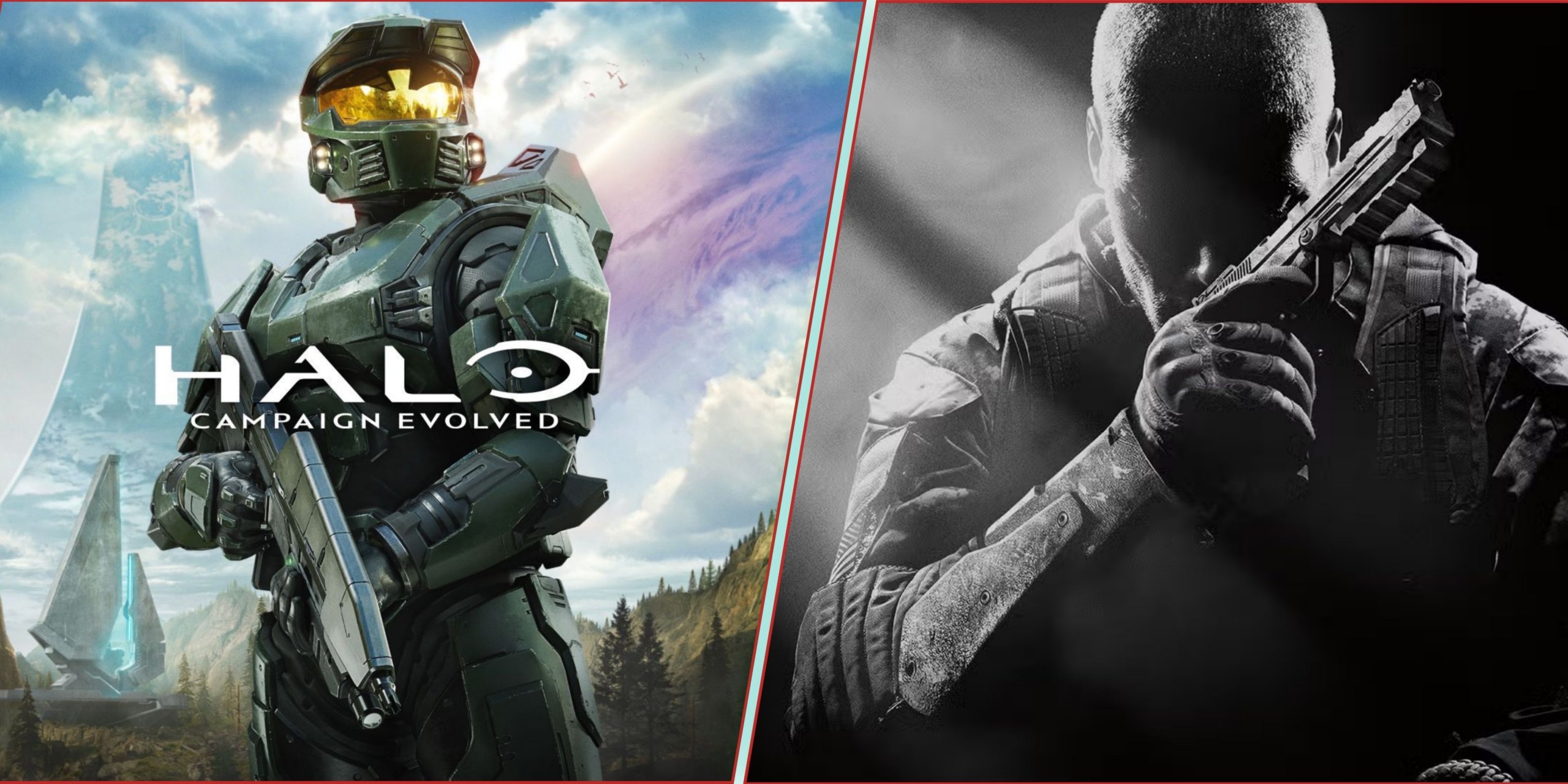Call of duty and Halo